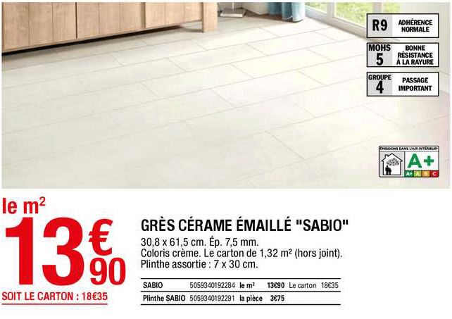 grès cérame émaillé "sabio"