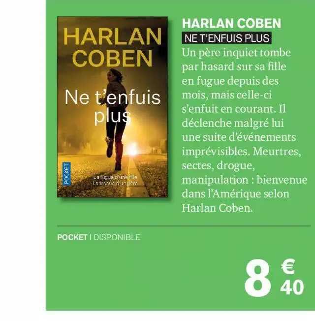 harlan coben ne t'enfuis plus