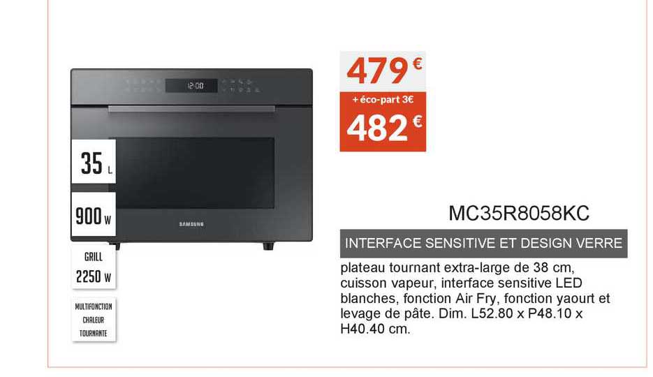 Interface Sensitive Et Design Verre Mec35r8058kc