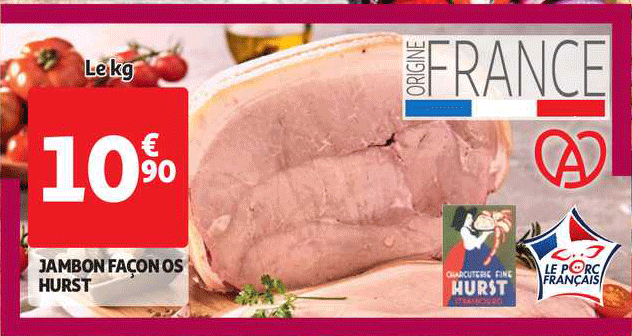 jambon façon os hurst