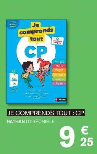 je comprends tout : cp