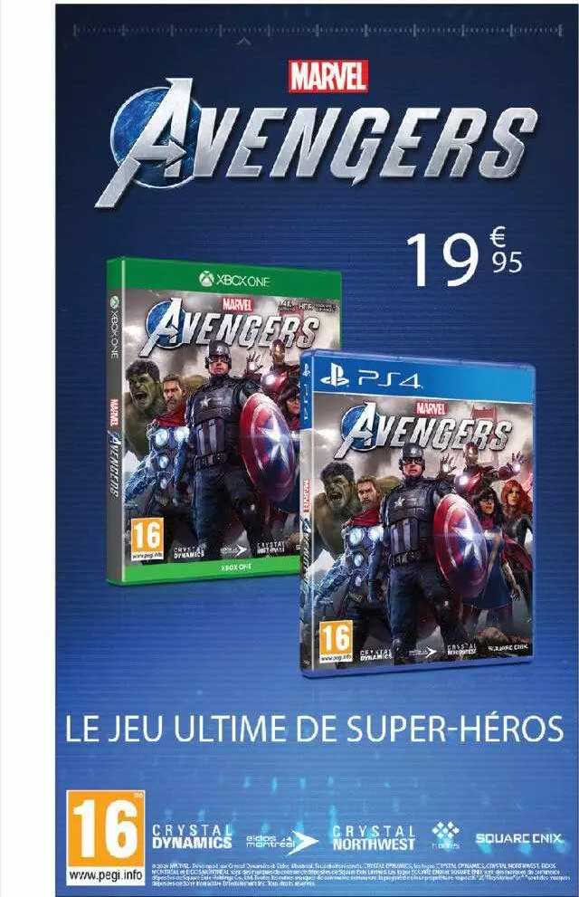 le jeu ultime de super-héros : marvel avengers