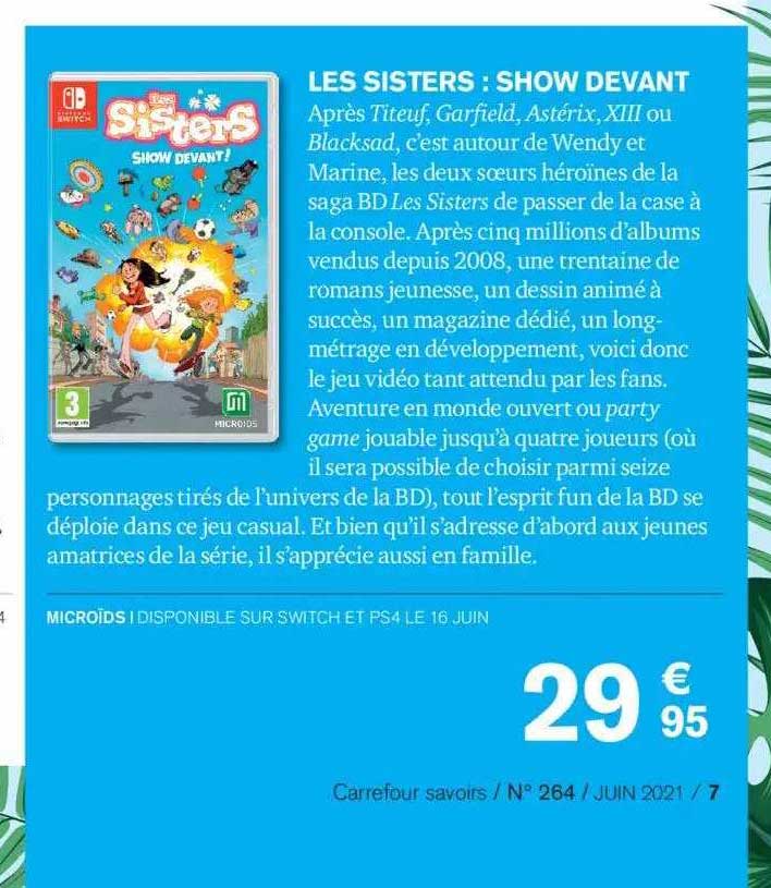 les sisters : show devant