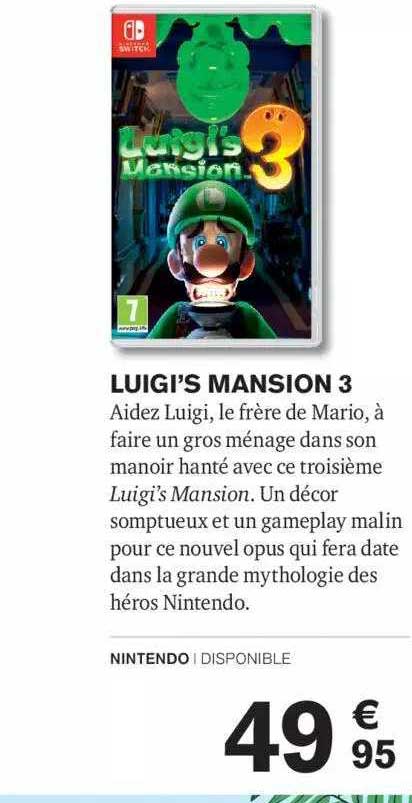 luigi's mansion 3