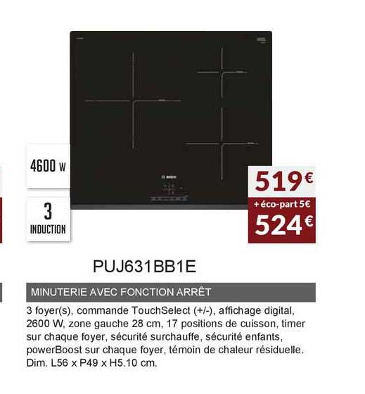 minuterie avec fonction arrêt puj631bb1e