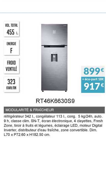 modulaire & fraîcheur rt46k6630s9