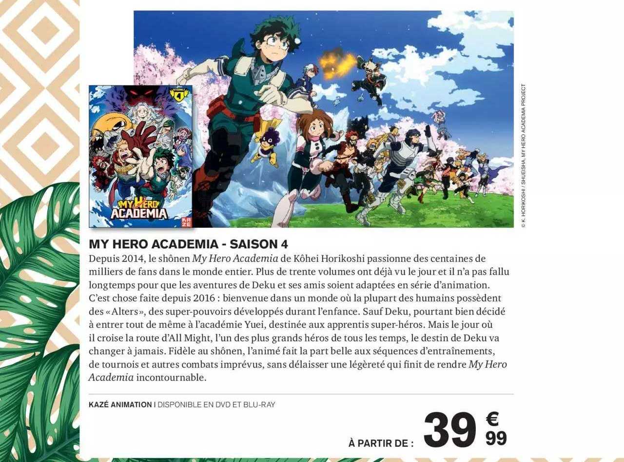 my hero academia - saison 4