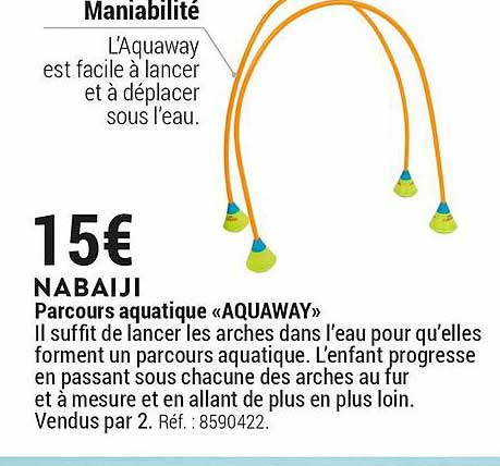 Nabaiji Parcours Aquatique Aquaway