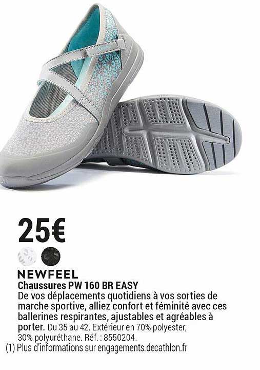 newfeel chaussures pw 160 br easy