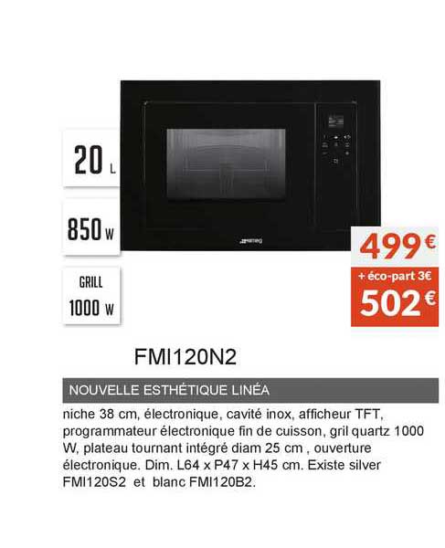 nouvelle esthétique linéa fmi120n2