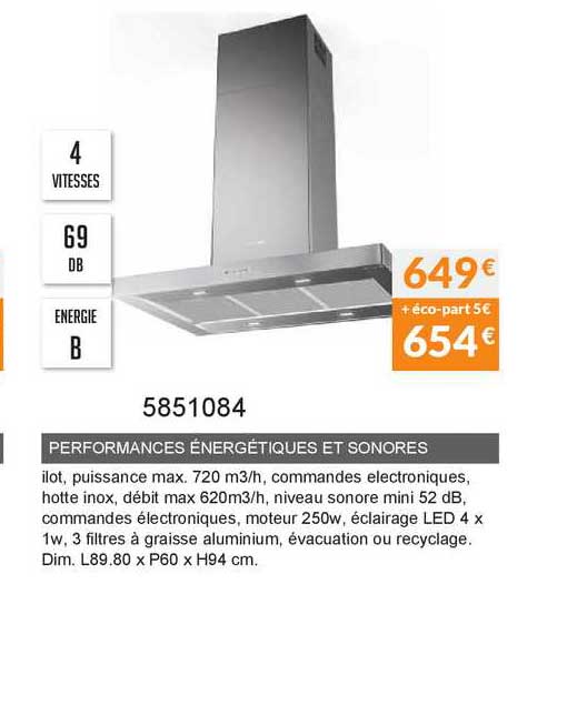 performances énergétiques et sonores 5851084