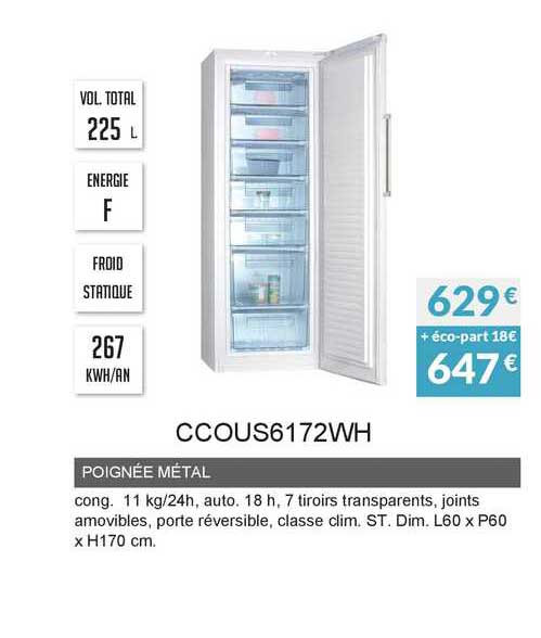 Poignée Métal Ccous6172wh