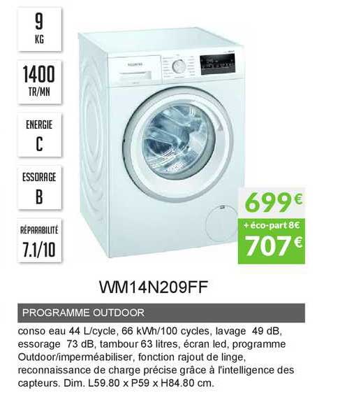 programme outdoor vm14n209ff