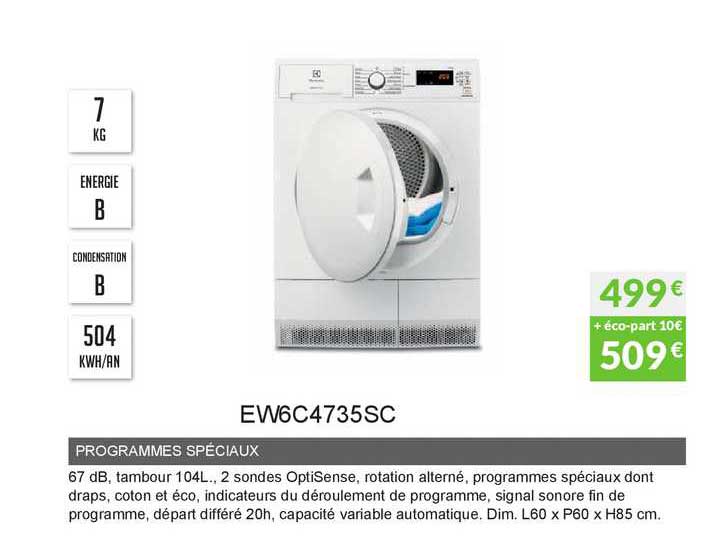 programmes spéciaux ew6c4735sc