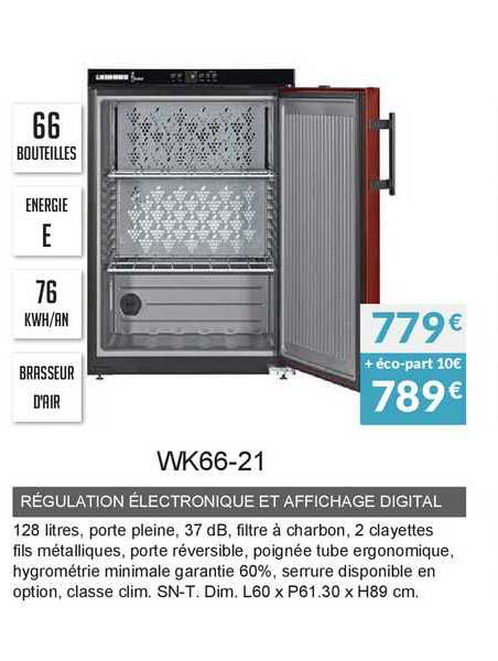 régulation électronique et affichage digital wk66-21