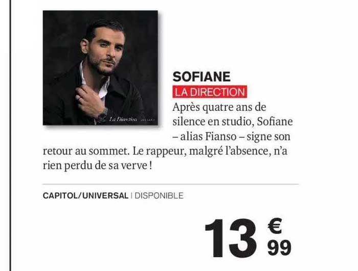 sofiane - la direction