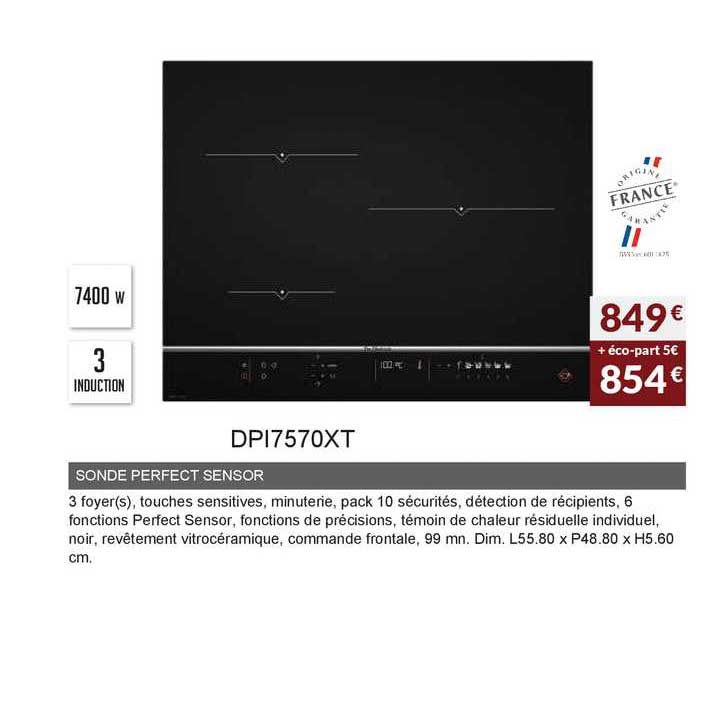 sonde perfect sensor dpi7570xt