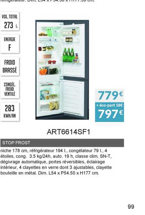 stop frost art6614sf1