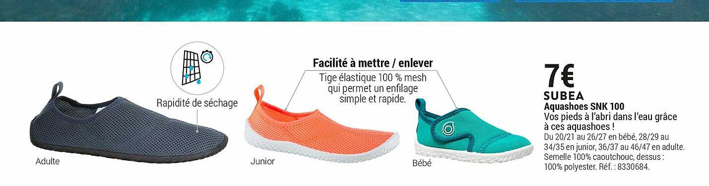 subea aquashoes snk 100