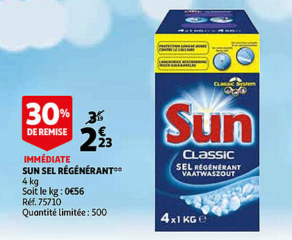 sun sel régénérant