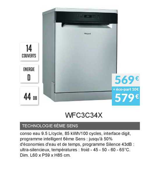 technologie 6ème sens wfc3c34x