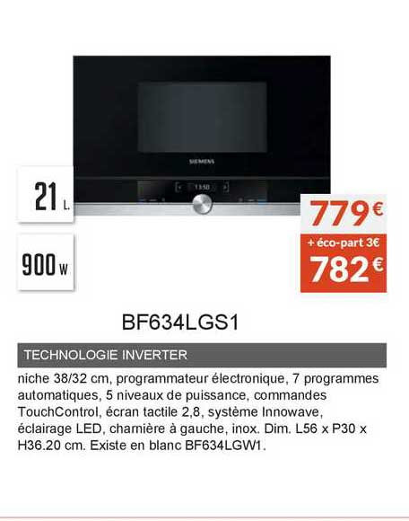 technologie inverter bf634lgs1