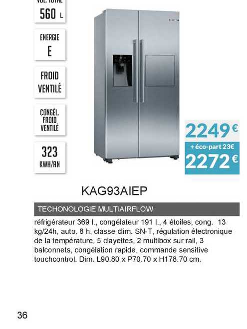 technologie multiairflow kag93aiep