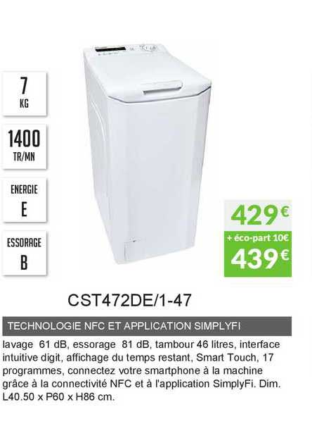 Tenchonologie Nfc Et Application Simplyfi Cst472de-1-47