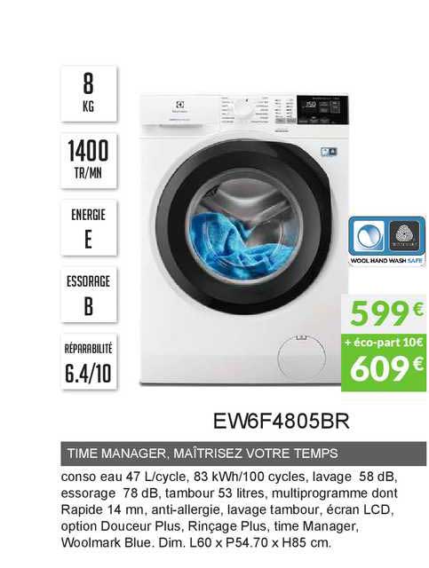 time manager maîtrisez votre temps ew6f4805br