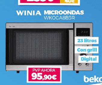 winia microondas