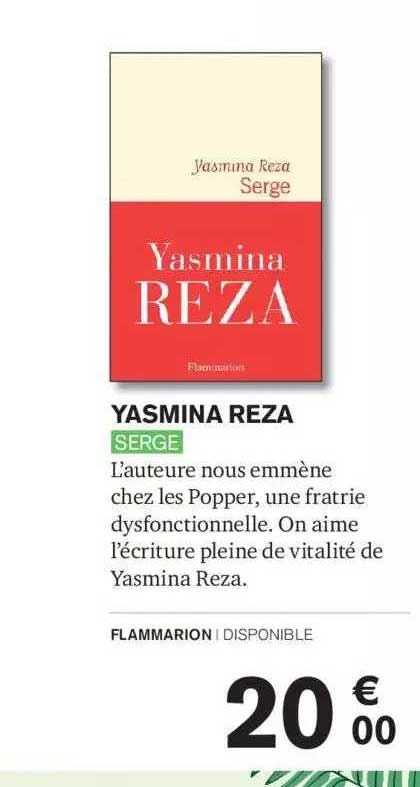 yasmina reza - serge