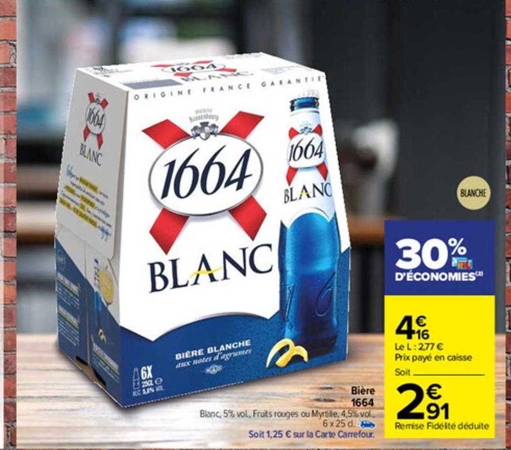Bière 1664