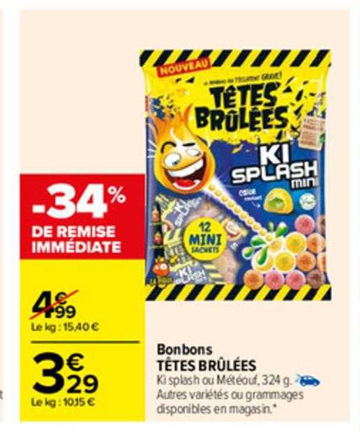 Bonbons Têtes Brûlées