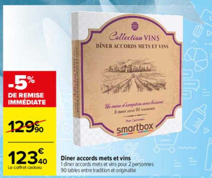 dîner accords mets et vins