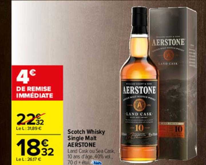 scotch whisky single malt aerstone