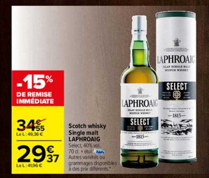 scotch whisky single malt laphroaig