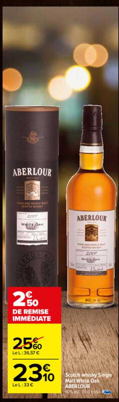 Scotch Whisky Single Malt White Oak Aberlour
