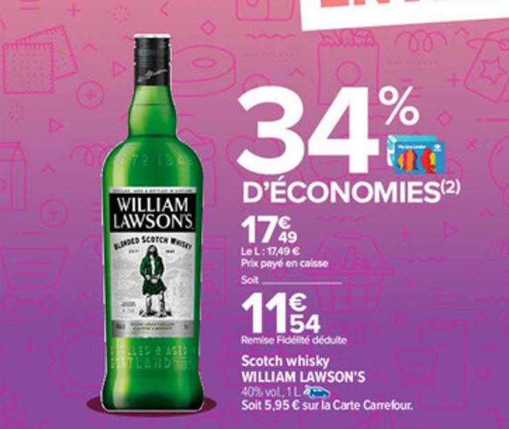 scotch whisky william lawson's