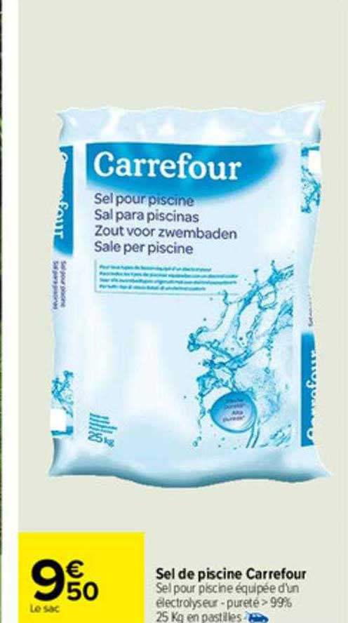 Sel De Piscine Carrefour