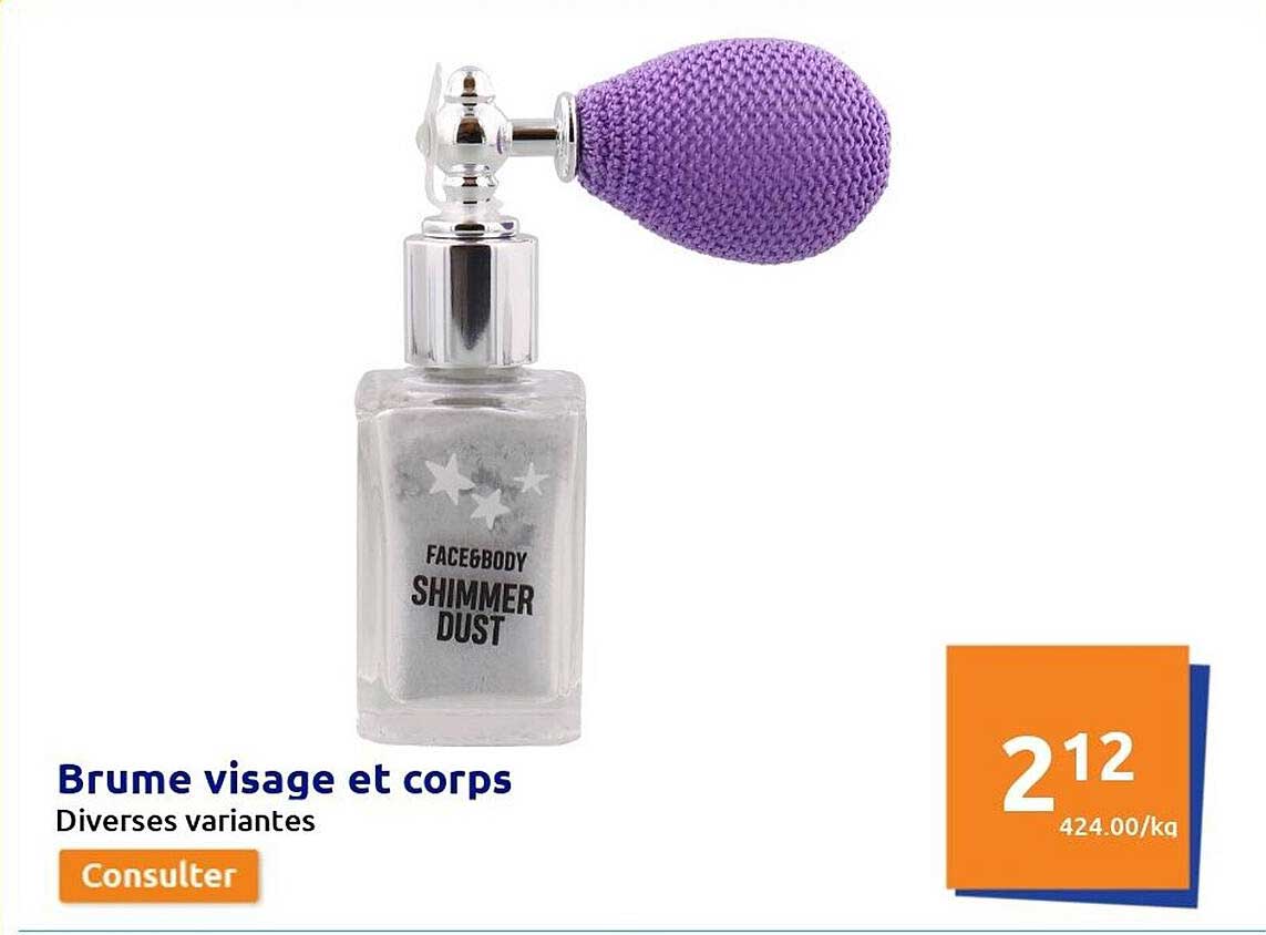 brume visage et corps