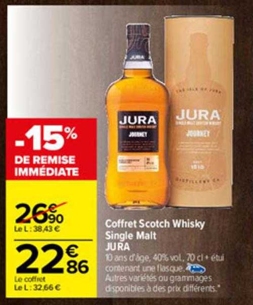 Coffret Scotch Whisky Single Malt Jura