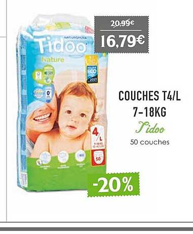 couches t4-l 7-18 kg  tidoo