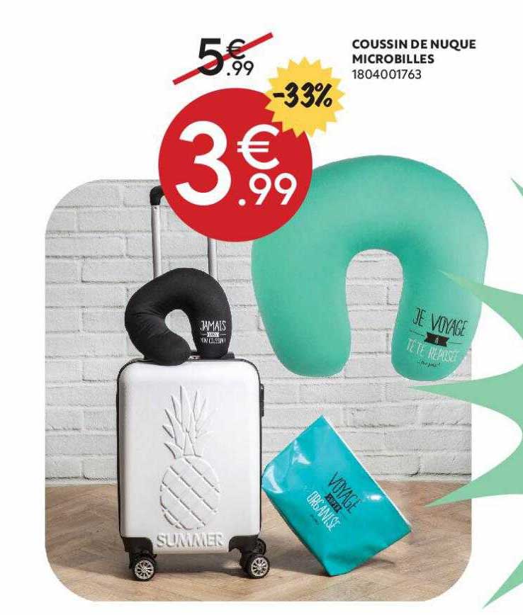 coussin de nuque microbilles