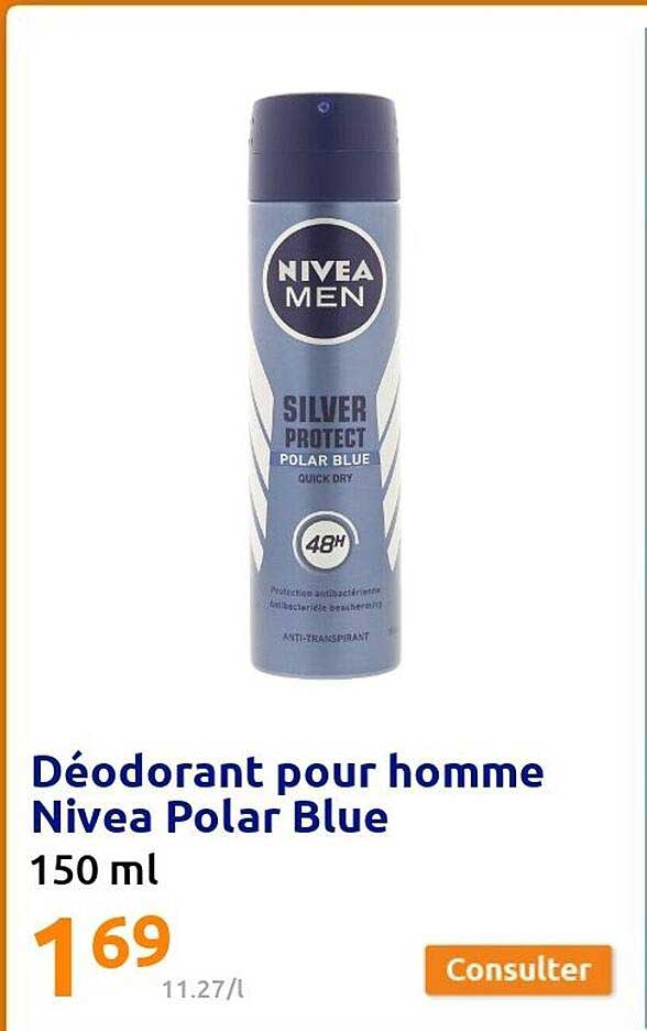Déodorant Pour Homme Nivea Polar Blue