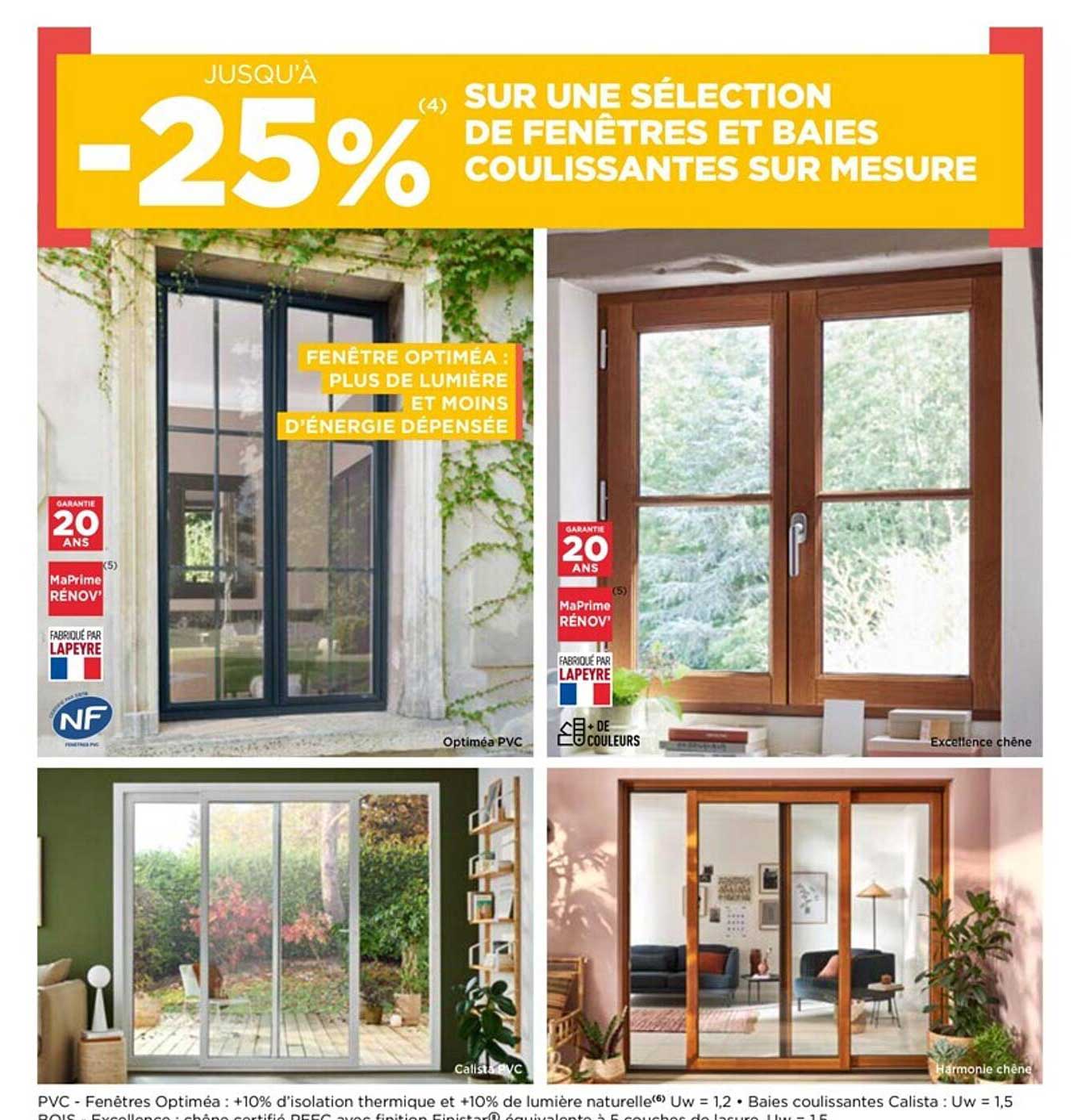 fenêtres et baies coulissantes sur mesure