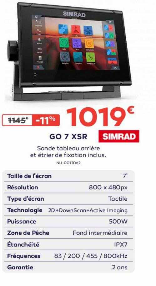 go 7 xsr simrad