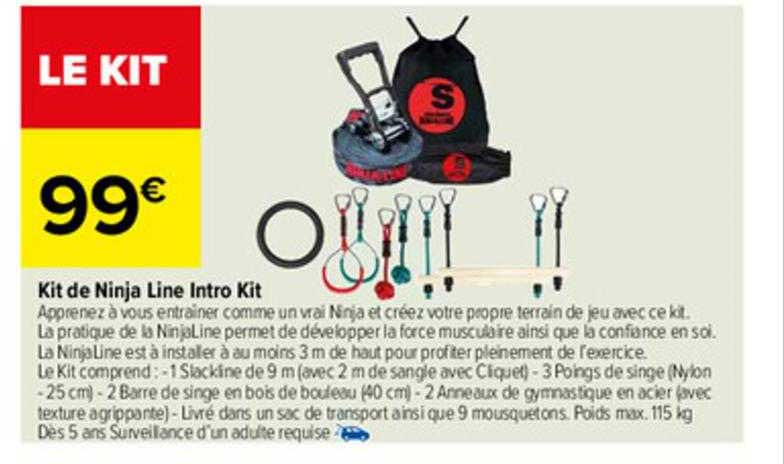 kit de ninja line intro kit