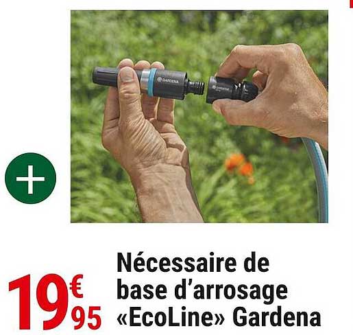 nécessaire de base d'arrosage «écoLine» gardena