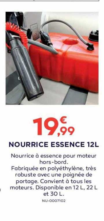 nourrice essence 12l