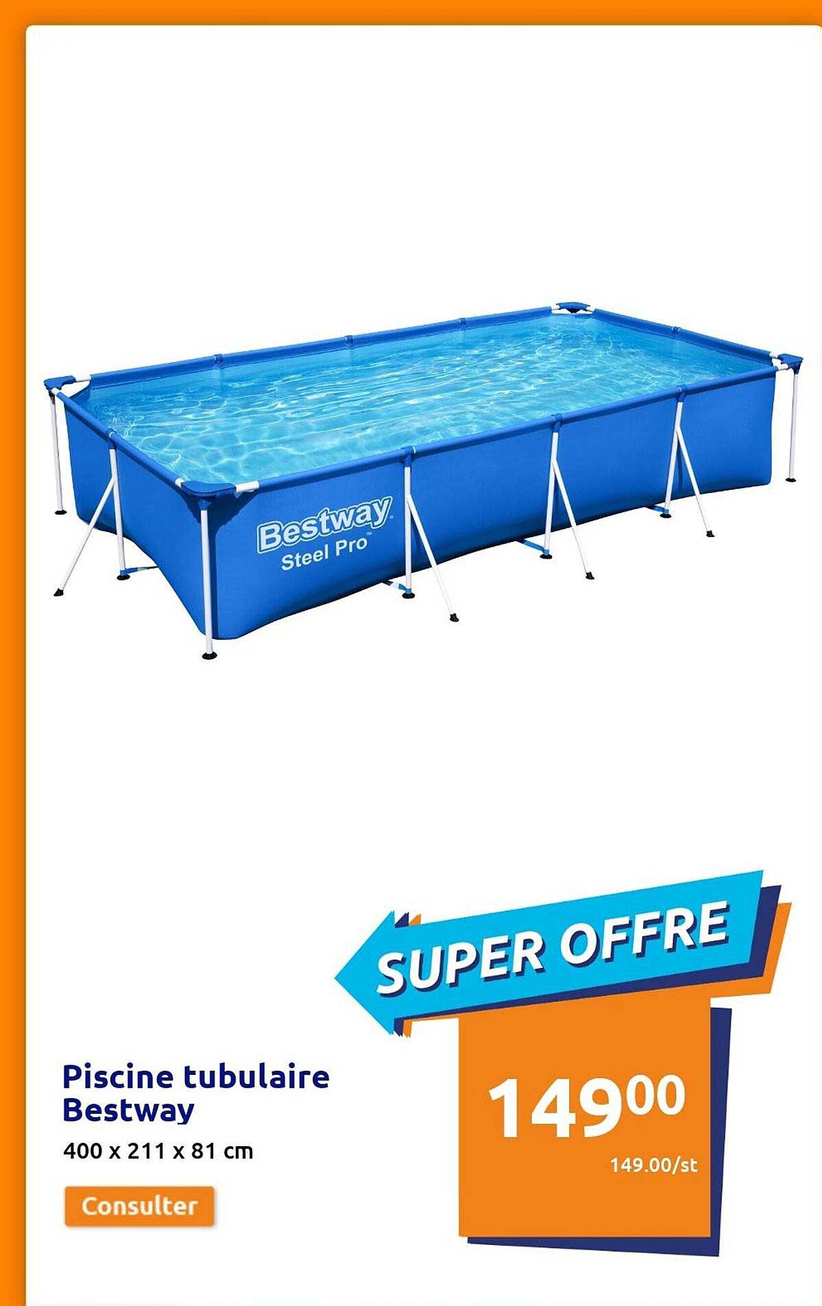 Piscine Tubulaire Bestway